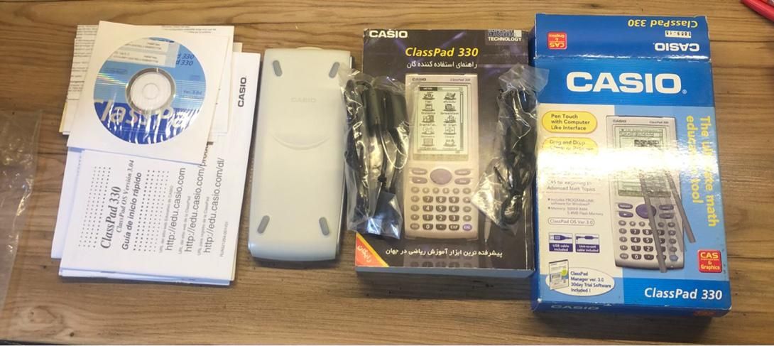 ماشین‌ حساب مهندسی کاسیو Casio ClassPad 330|لوازم التحریر|تهران, باغ فیض|دیوار