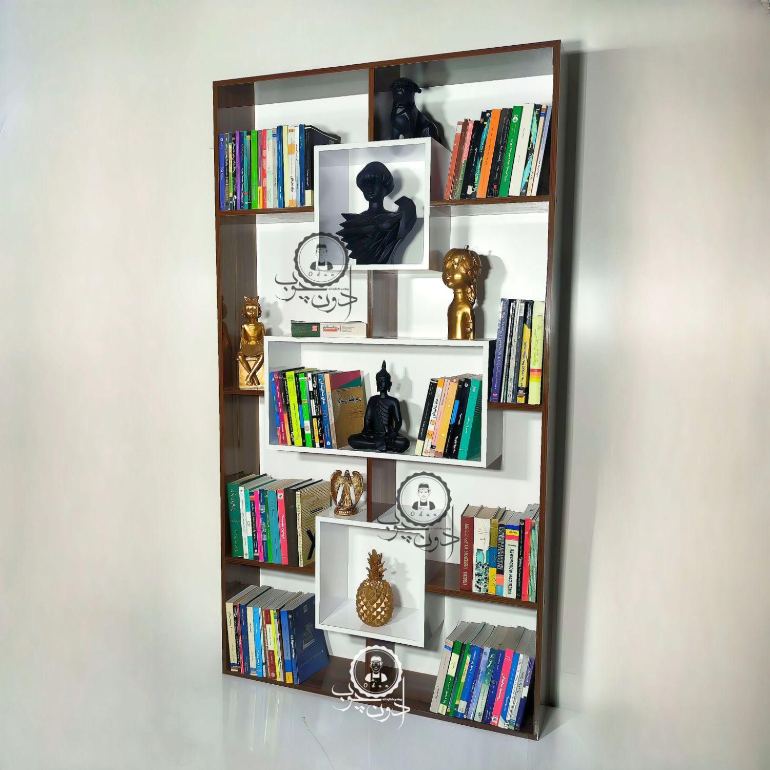 بوفه و کتابخانه مدل ترانه|کتابخانه، شلف، قفسههای دیواری|تبریز, |دیوار