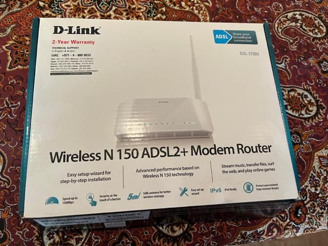 مودم Adsl|مودم و تجهیزات شبکه|تهران, سیدخندان|دیوار