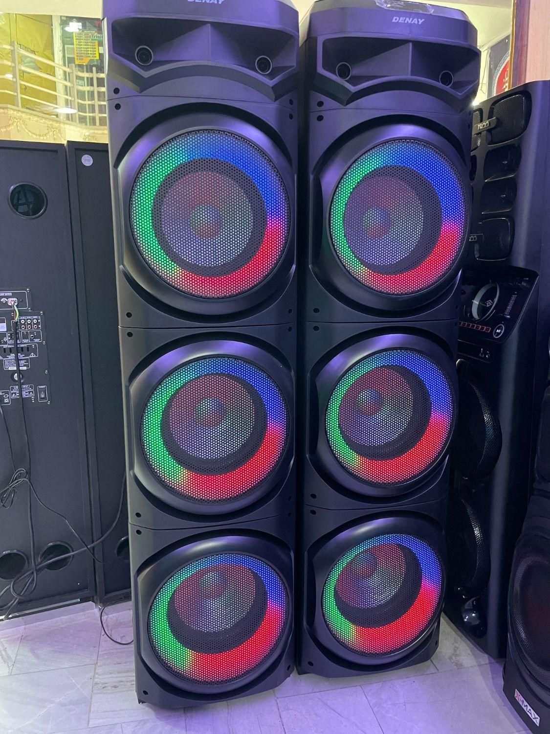 سینما خانواده اسپیکر باند رقص نوردار دیجی دنای آک|سیستم صوتی خانگی|مشهد, سراب|دیوار