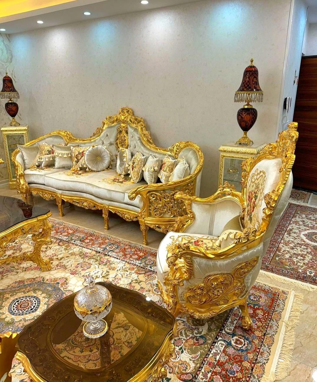 مبل هلین استیل نادیا سلطنتی کد008خرچنگی آلیس|مبلمان خانگی و میز عسلی|اهواز, آریاشهر|دیوار