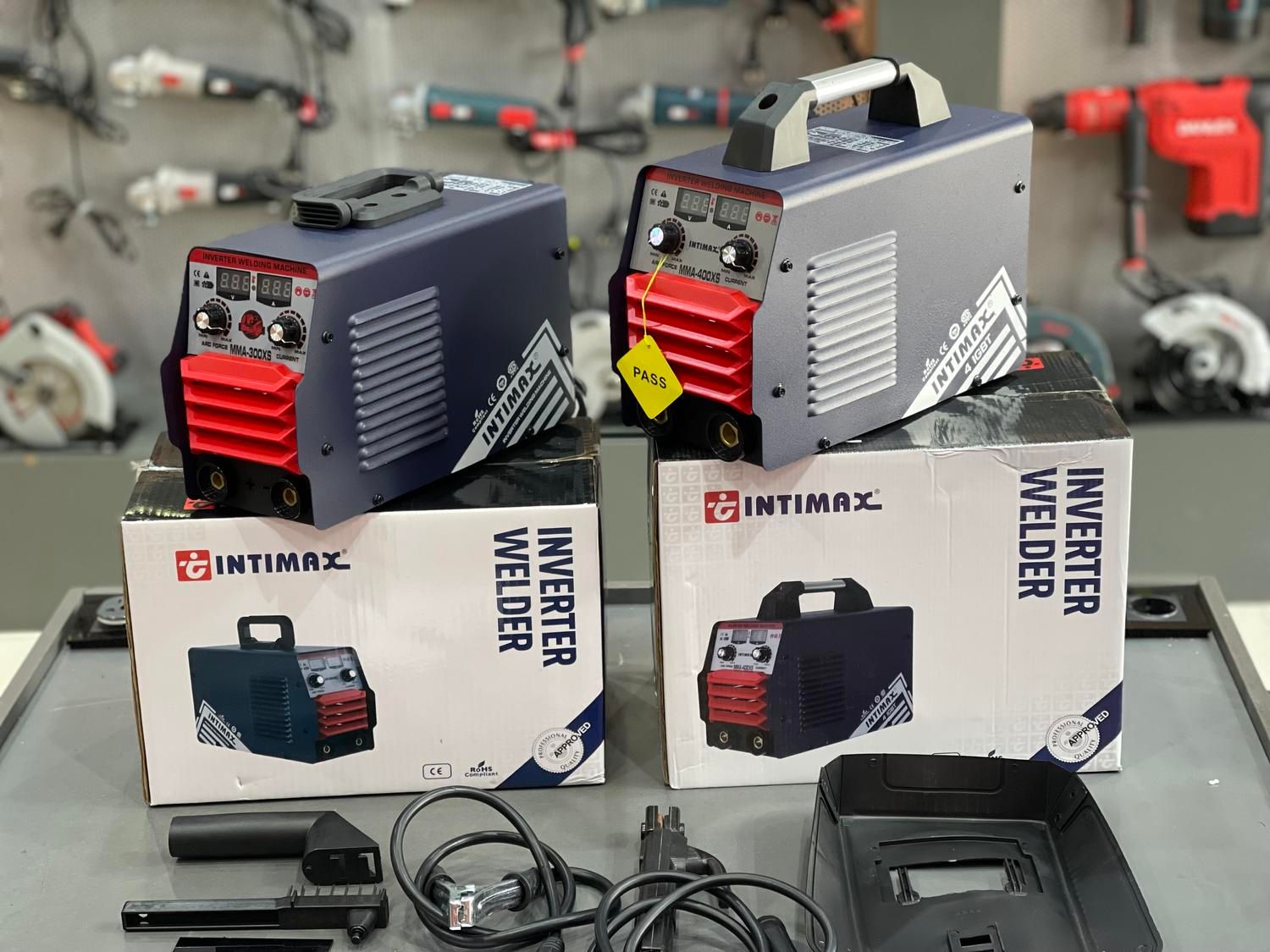 دستگاه جوش ۳۰۰ و ۴۰۰ آمپر اینتمیکس|ماشینآلات صنعتی|کرج, مصباح|دیوار