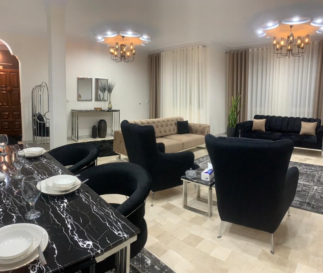 جنت اباد شمالی طور آپارتمان مبله روزانه نوساز|اجارهٔ کوتاه‌مدت آپارتمان و سوئیت|تهران, جنت‌آباد شمالی|دیوار