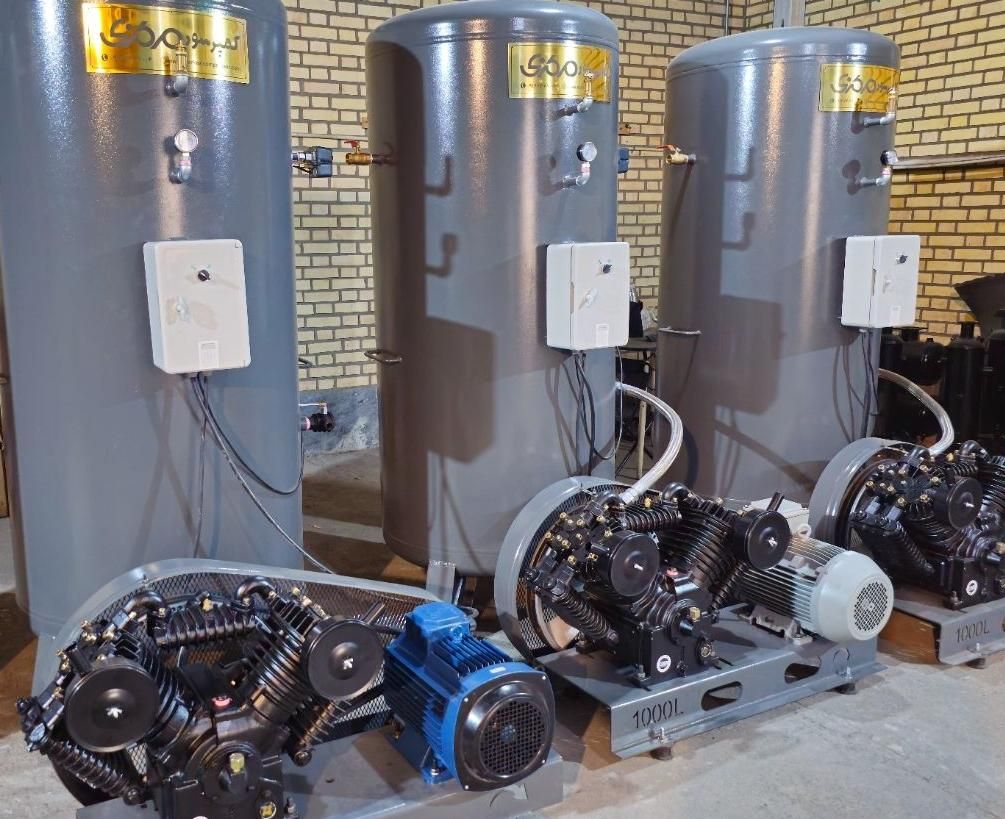 کمپرسور باد پمپ باد ۱۰۰۰ لیتری پیستونی|ماشینآلات صنعتی|تهران, فتح|دیوار