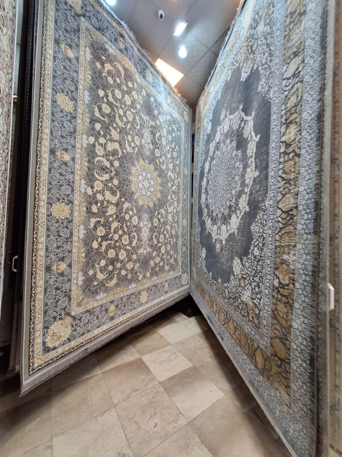 فرش ۱۲۰۰ شانه ۳۶۰۰ تراکم اکرولیک پتینه ۱۲متری|فرش|مشهد, امیر|دیوار