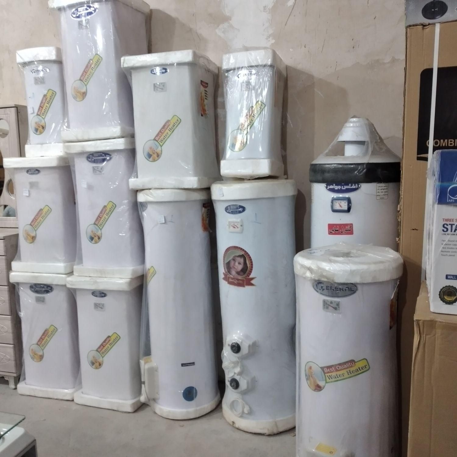 انواع آبگرمکن های برقی در اندازه های مختلف|آبگرمکن، پکیج، شوفاژ|آبسرد, |دیوار