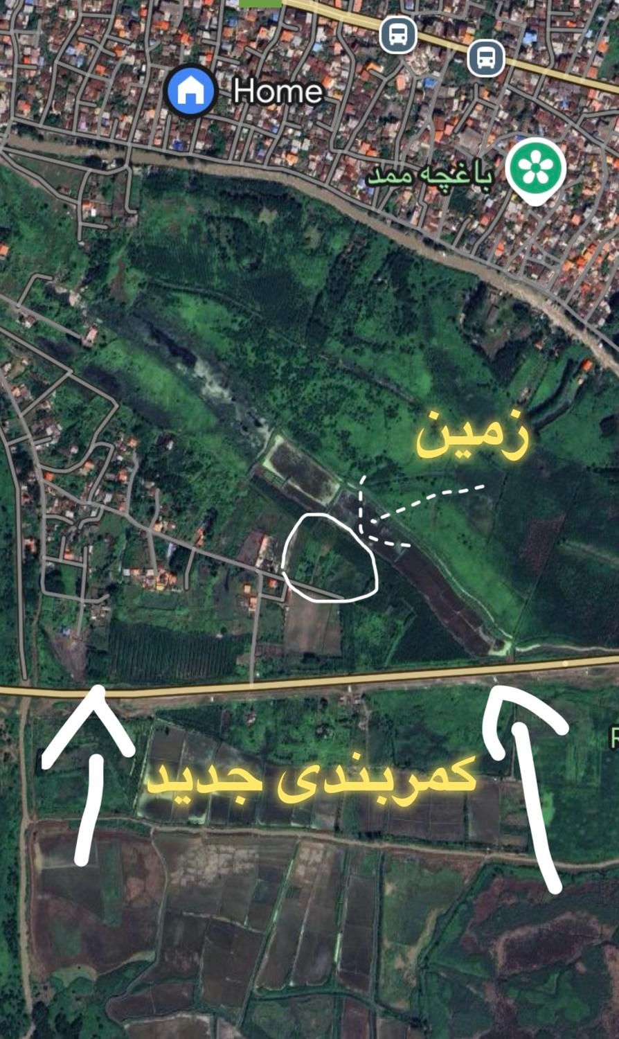 فروش زمین جزیره طالقانی مرکز شهر بندرانزلی سندمادر|فروش زمین و ملک کلنگی|بندر انزلی, جزیره|دیوار