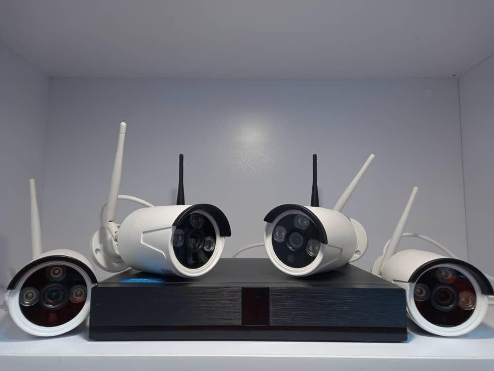 پک ۴ تایی دوربین بیسیم  xmeye|دوربین مداربسته|تهران, طیب|دیوار