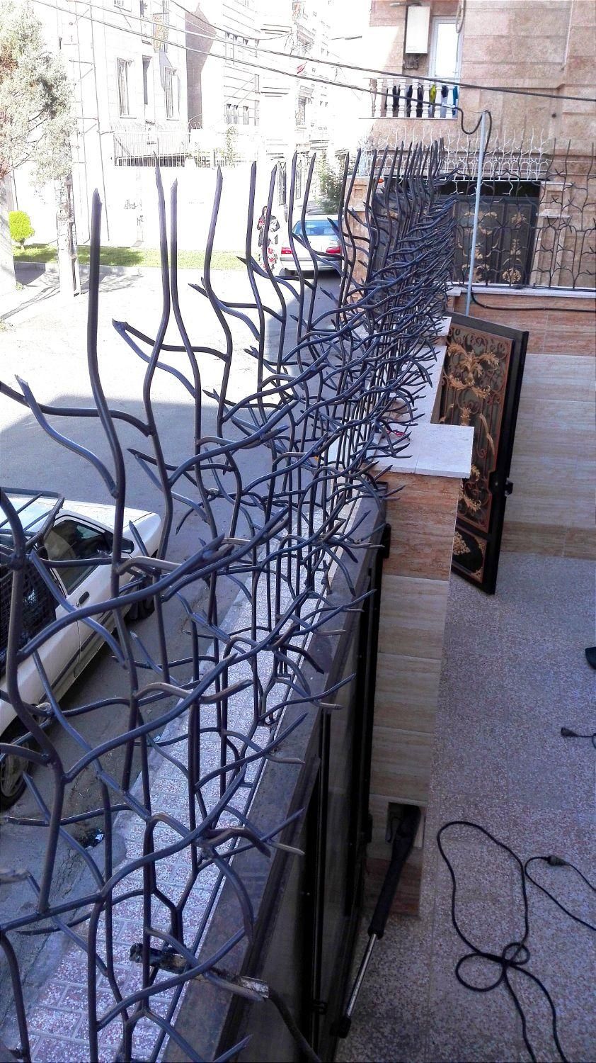 حفاظ شاخ گوزنی،حفاظ درب آکاردئونی،آکاردونی،آهنگری|خدمات پیشه و مهارت|شهریار, |دیوار