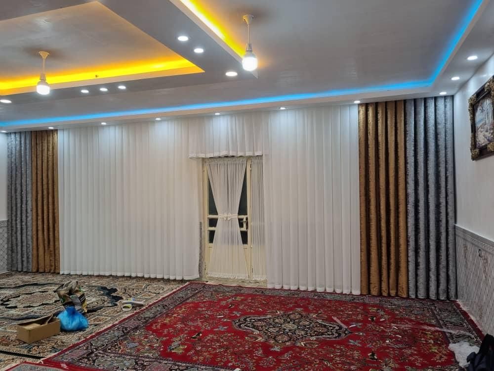 نصاب پرده ونصب پرده تعمیرات جابجایی تنظیمات شستشو|خدمات پیشه و مهارت|خرم‌آباد, |دیوار