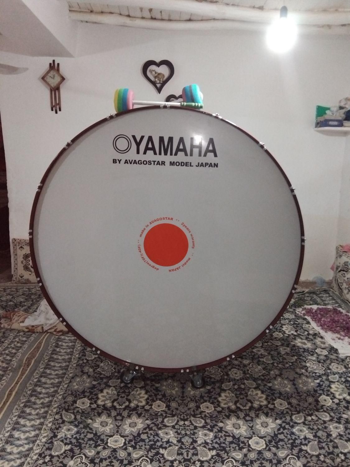 طبل ۱۶۰  با گرز و گاری نو نو یک بار استفاده نشده|درام و پرکاشن|تربت‌حیدریه, کوه سنگی|دیوار