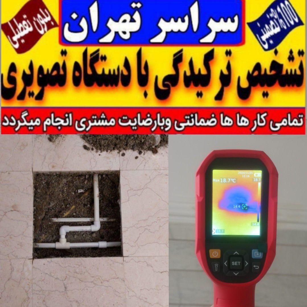 تاسیسات تشخیص ترکیدگی لوله کش نشتیابی ترمیم رفع نم|خدمات پیشه و مهارت|تهران, تهرانپارس شرقی|دیوار