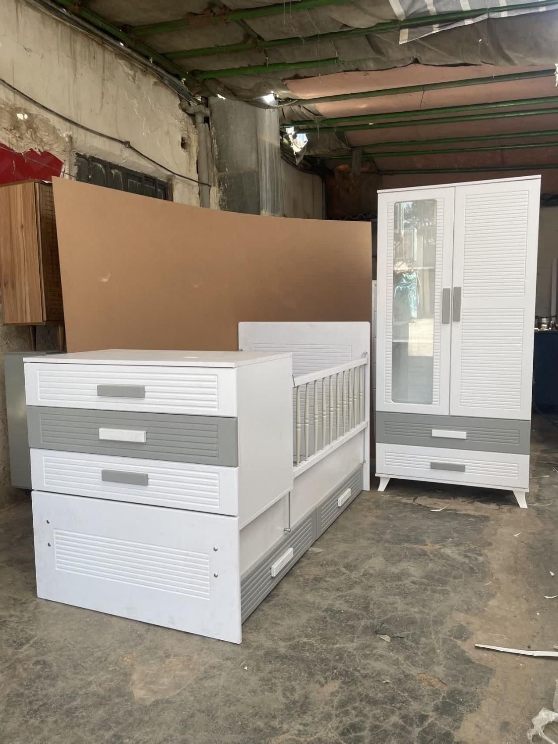 سرویس خواب نوزاد اسپرت (سیسمونی)|تخت و سرویس خواب|چهاردانگه (تهران), |دیوار