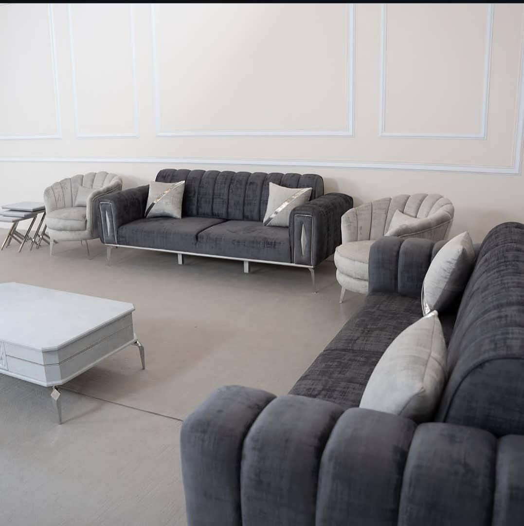 مبل مدل صدفی|مبلمان خانگی و میز عسلی|صدرا-فارس, |دیوار