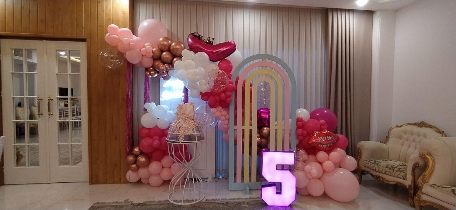 بادکنک آرایی و دیزاین مراسمات تولد|خدمات پذیرایی، مراسم|کرمان, |دیوار