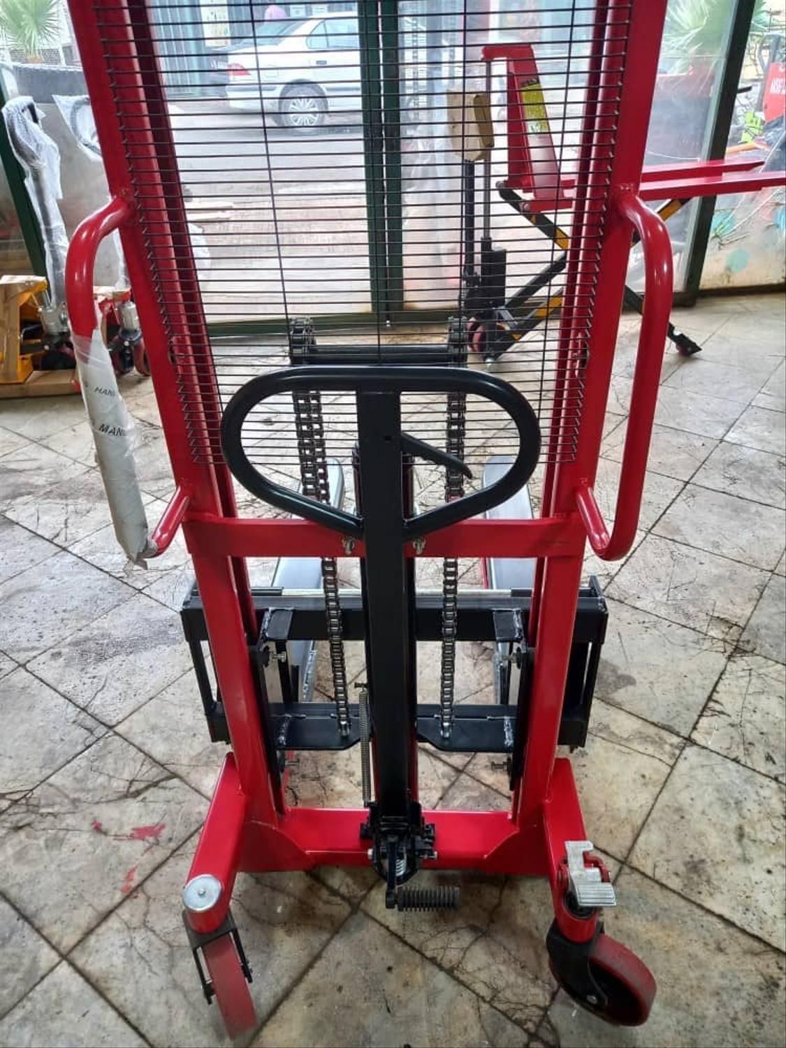 لیفتراک وارداتی دیزل دوگانه برقی جک پالت استاکر|ماشینآلات صنعتی|شهرکرد, |دیوار