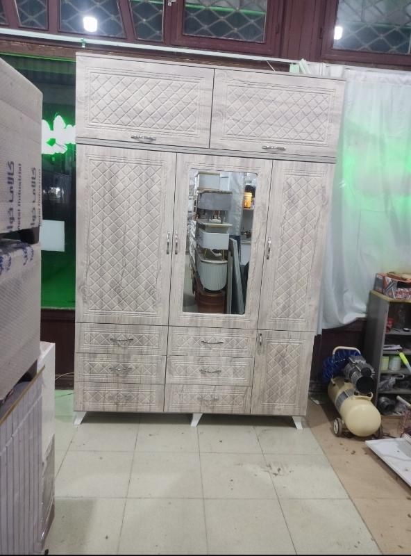 کمد لباس دو تیکه جا دار تولید و پخش مستقیم چکی کد6|جاکفشی، کمد، دراور|زنجان, |دیوار