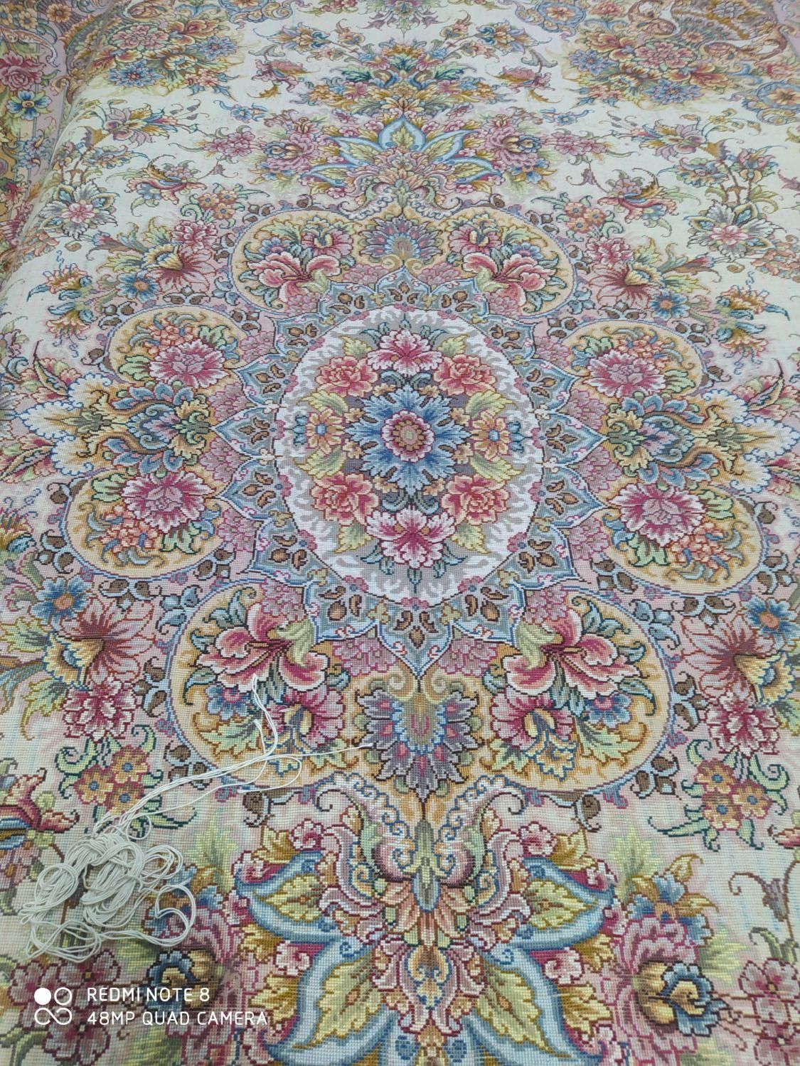 ابریشم و مرینوس فرش ملک زاده|فرش|آذرشهر, |دیوار