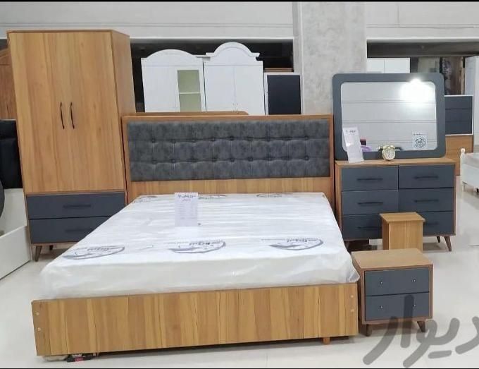 تخت خواب دونفره ویدا /سرویس کامل/فروشگاه آرام|تخت و سرویس خواب|فردیس, منظریه|دیوار