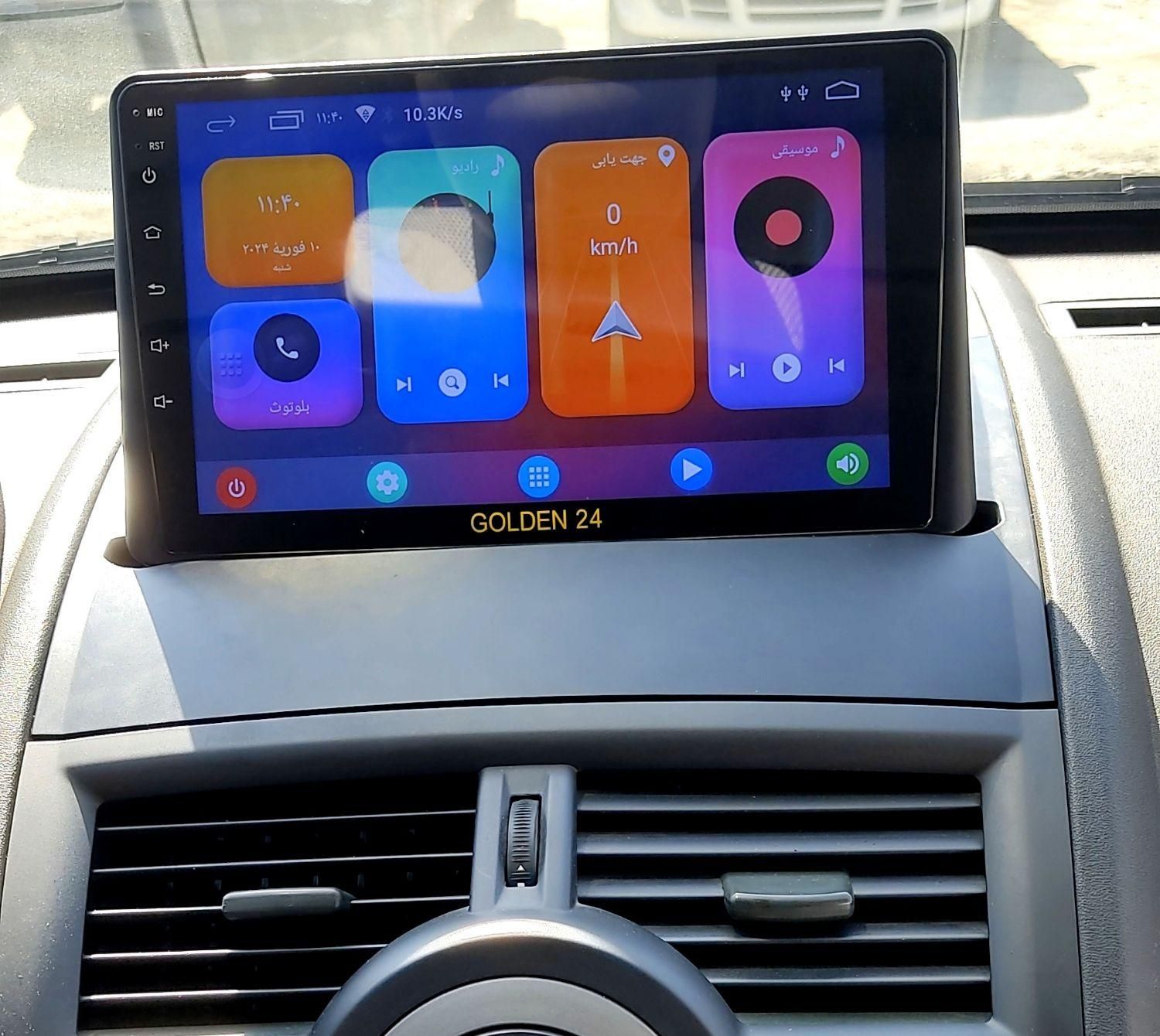 مانیتور ماشین ویندوز پژو اندروید|قطعات یدکی و لوازم جانبی|کرمانشاه, |دیوار