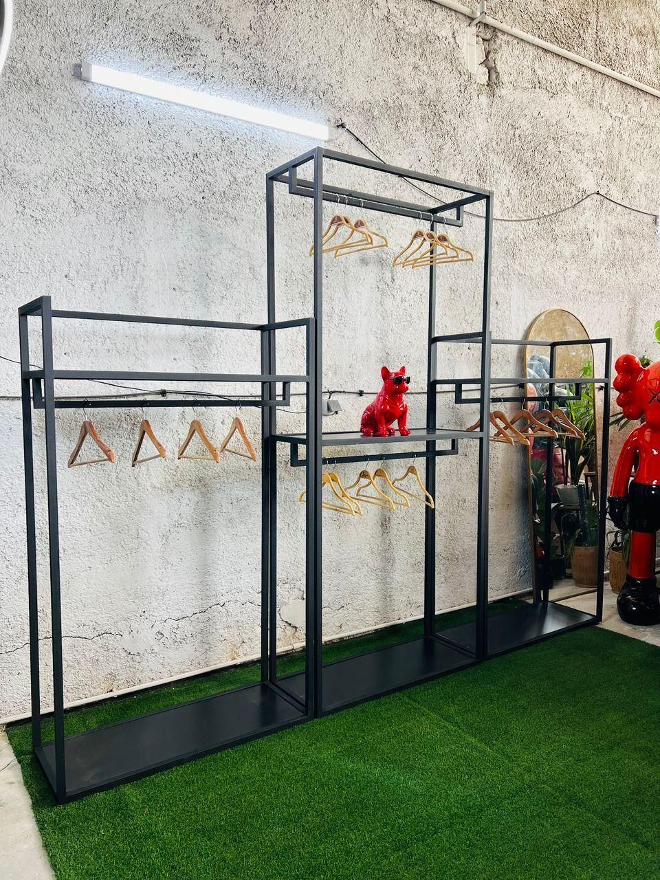 رگال قفسه چوبی دوطرفه پیشخوان رنگی|فروشگاه و مغازه|فردیس, |دیوار