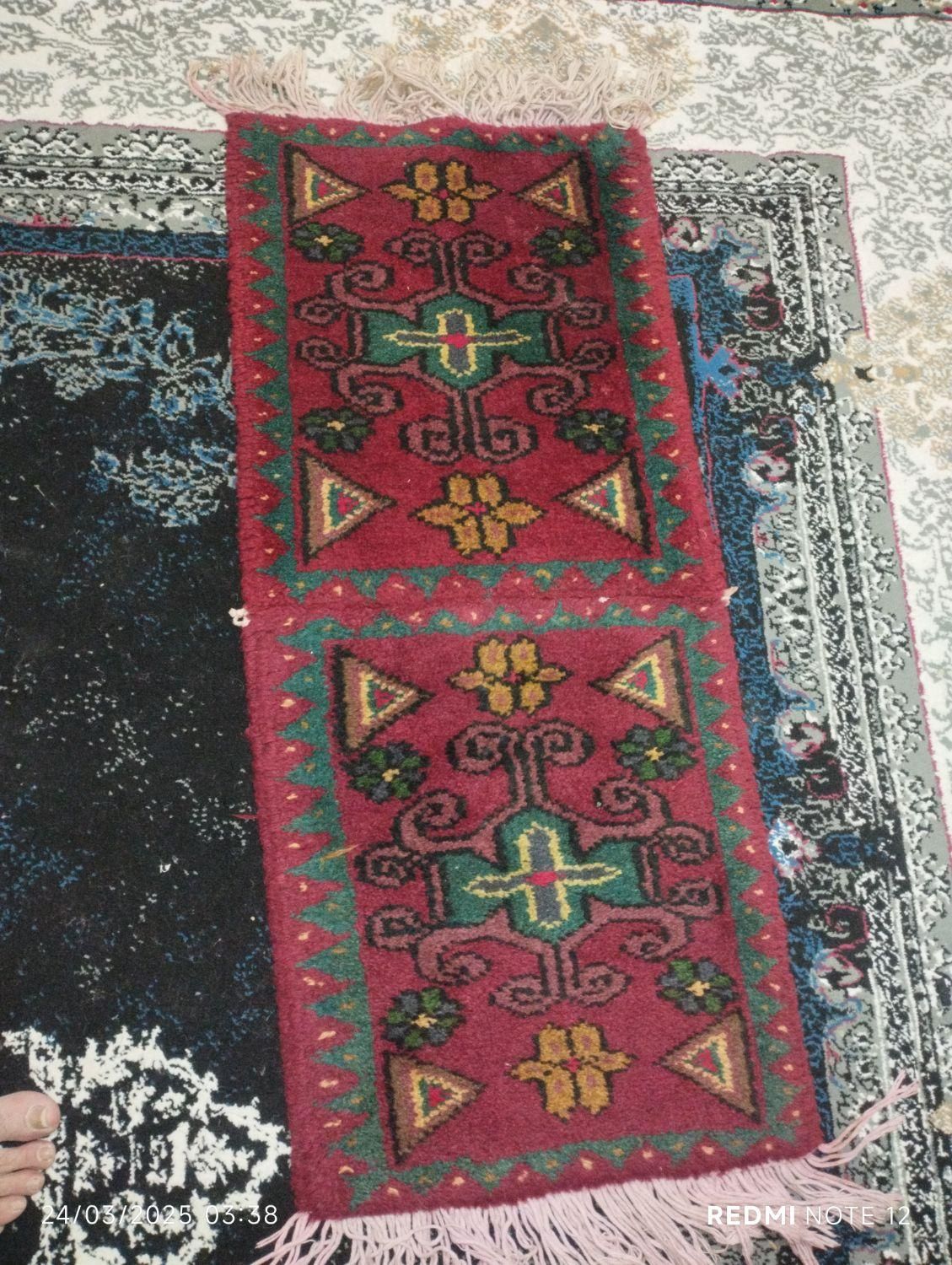 قالیچه یک متری دستباف|پادری|تهران, حمزه‌آباد|دیوار
