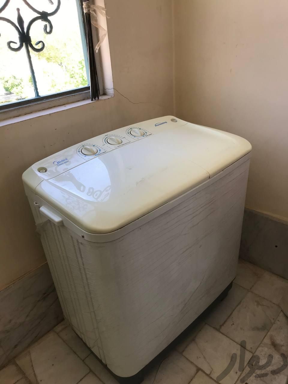 ماشین لباسشویی مایدیا دوقلو|ماشین لباسشویی و خشک‌کن لباس|شیراز, شهرک نیروی انتظامی|دیوار