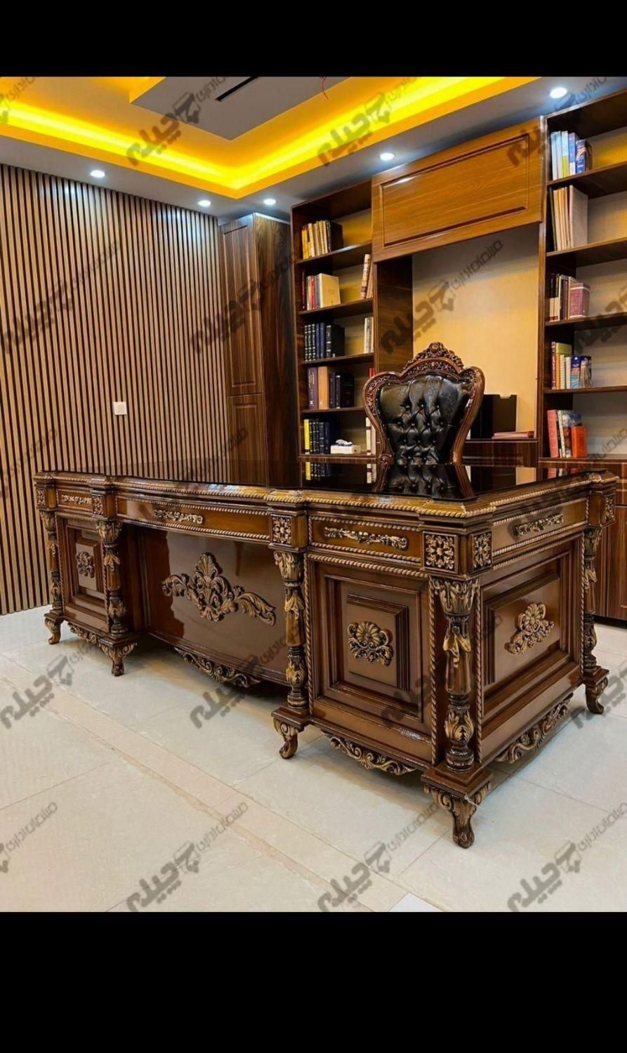 میز مدیریت ۲ مترو ۴۰ سانت در ۱ متر شاهنشاهی چوب|دفتر کار|کرج, مهرویلا جنوبی|دیوار