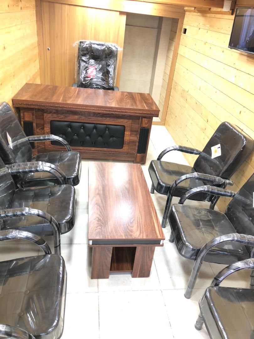 ست میز صندلی اداری اسکن|مبلمان اداری|رشت, پیرکلاچای|دیوار