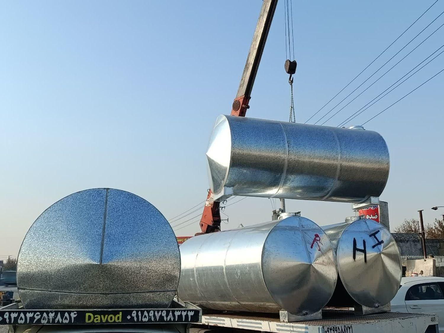 خرید فروش معاوضه تانکر منبع پلاستیکی و گالوانیزه|مصالح و تجهیزات ساختمان|مشهد, توس (بلوار توس)|دیوار