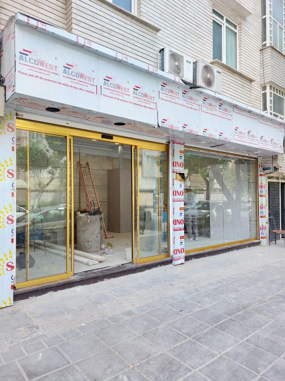 درب اتوماتیک شیشه ای تلسکوپی|مصالح و تجهیزات ساختمان|تهران, مهران (سیدخندان)|دیوار