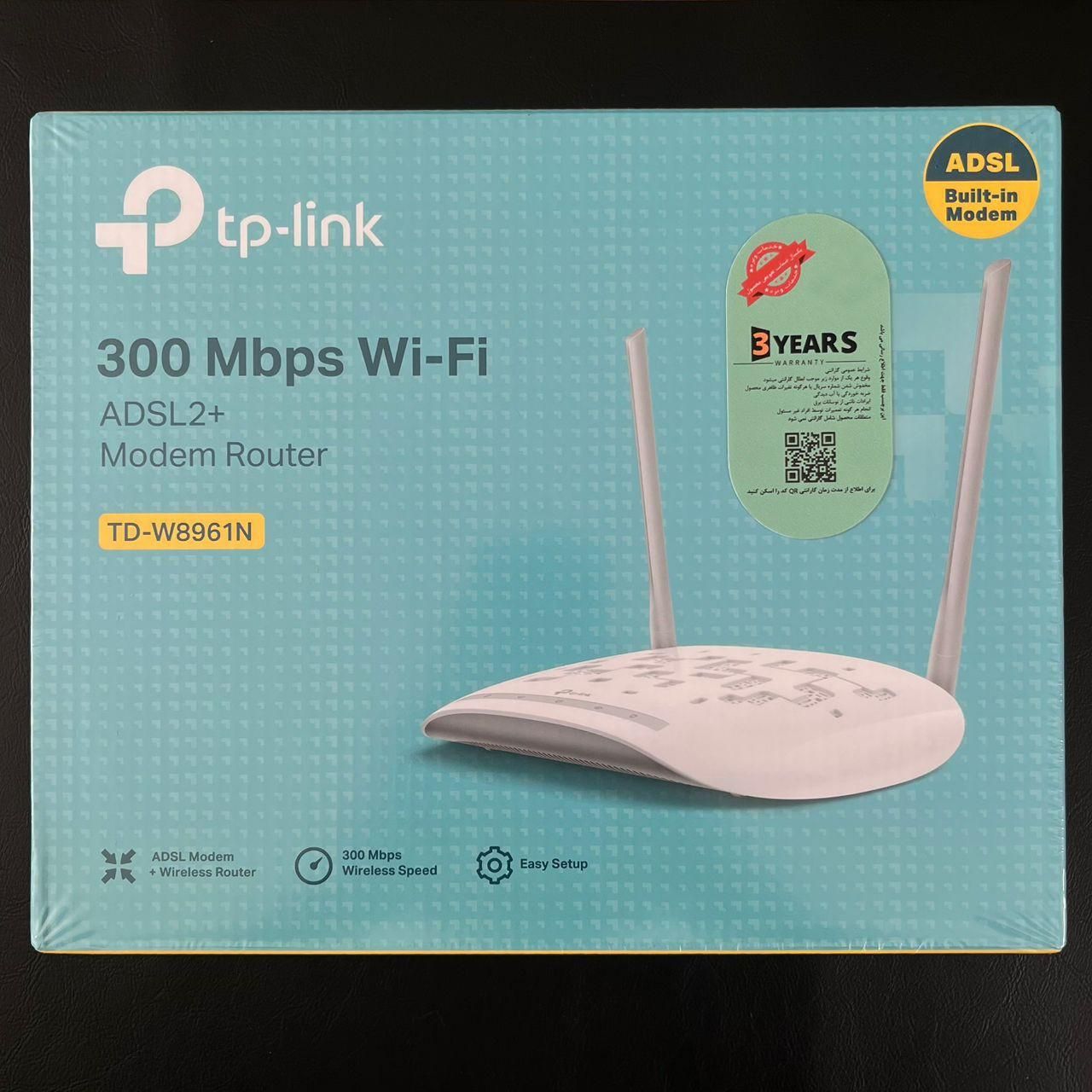 مودم ADSL تی پی لینک 8961 گارانتی 3سال|مودم و تجهیزات شبکه|اصفهان, جامی|دیوار
