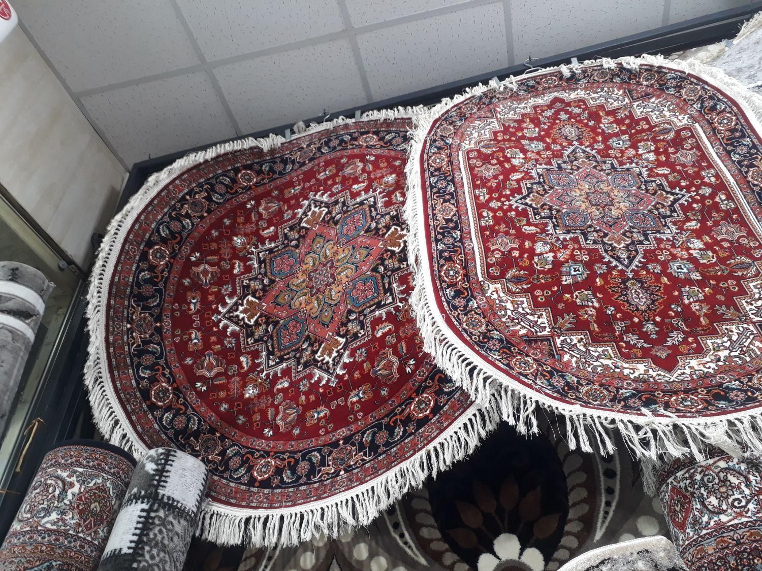 فرش آشپزخانه  بیضی۴متر هریس ۱/۵×۲/۲۵ست کامل|فرش|تبریز, |دیوار