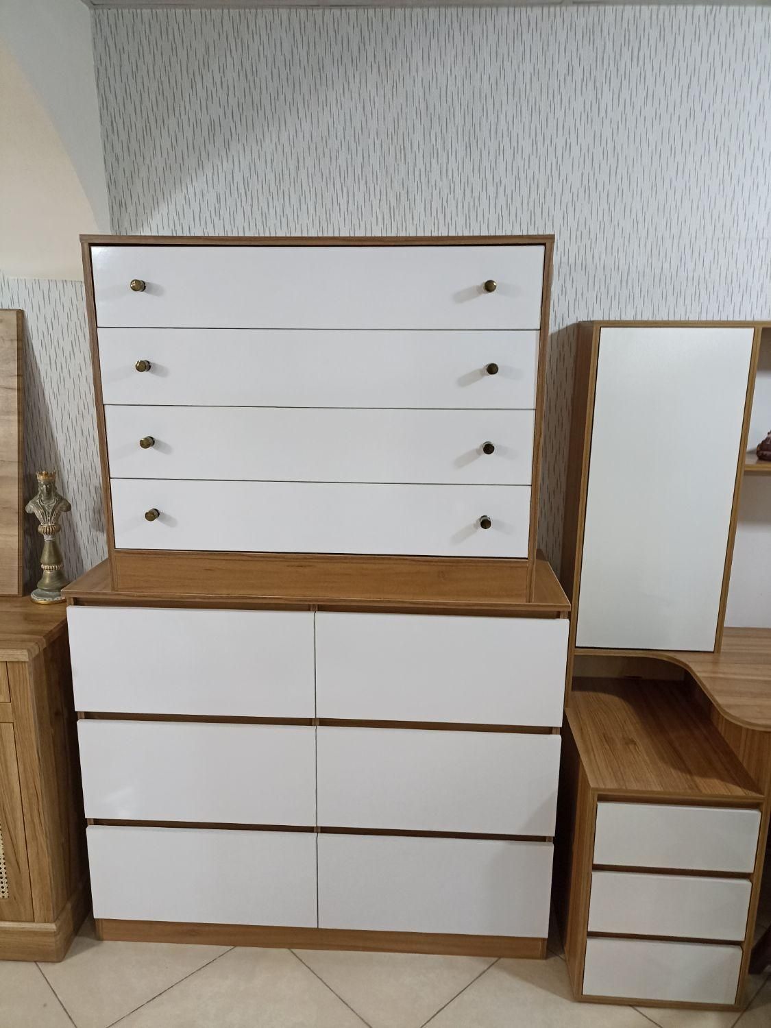 جاکفشی و دراور چوبی با گارانتی رسمی|جاکفشی، کمد، دراور|کاشان, رجایی|دیوار