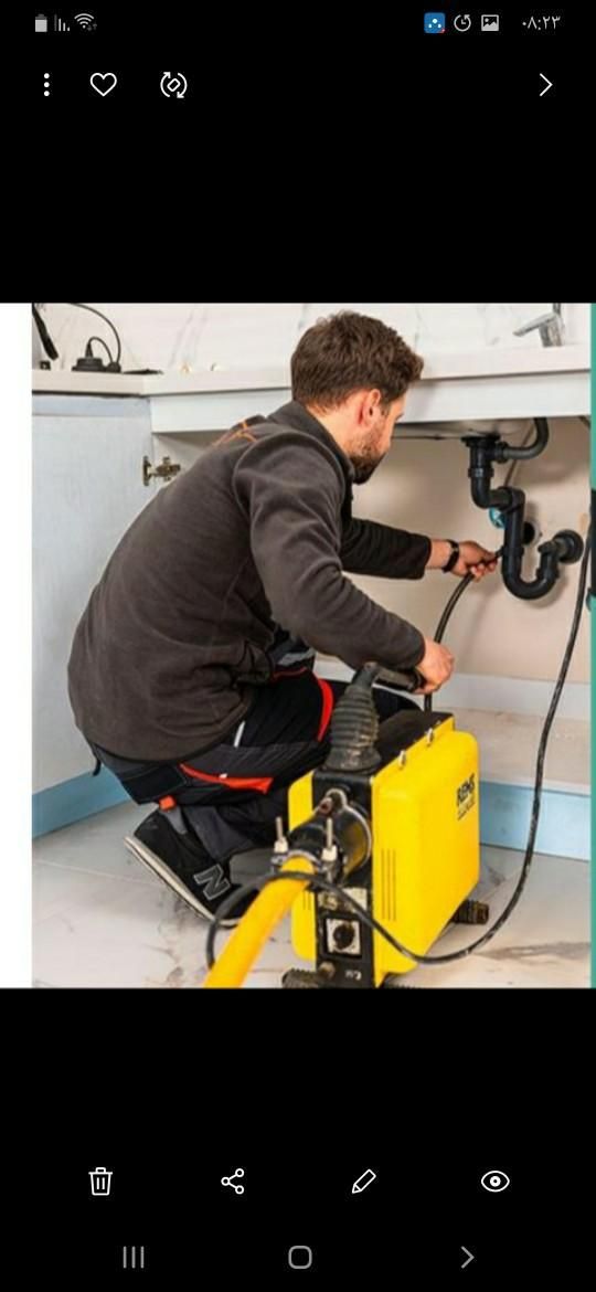 لوله بازکنی«فریسات»رفع انواع گرفتی فاضلاب/|خدمات پیشه و مهارت|سوسنگرد, |دیوار