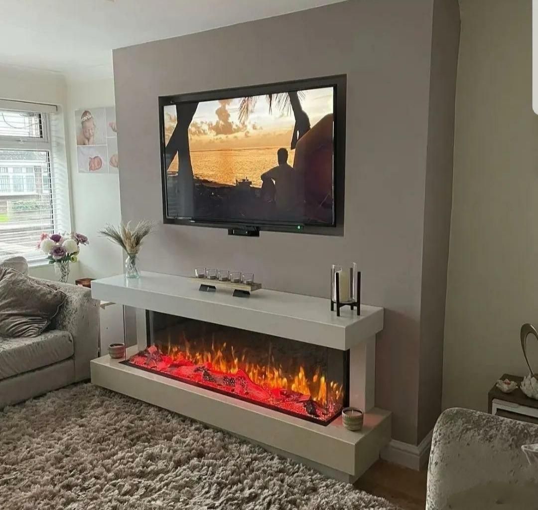 شومینه برقی|بخاری، هیتر، شومینه|مشهد, جانباز|دیوار