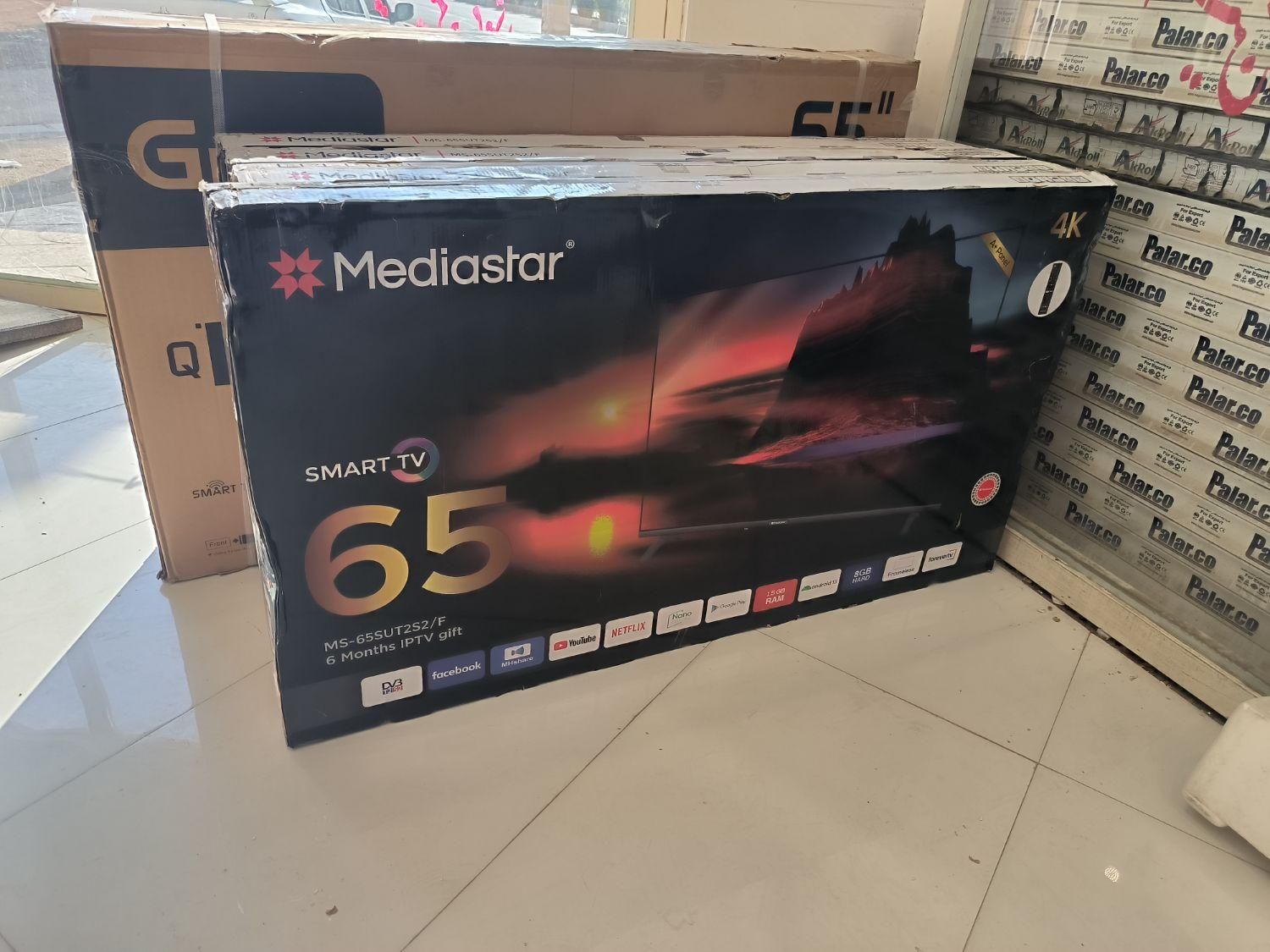 تلوزیون ۶۵ اینچ Mediastar - 4K|تلویزیون و پروژکتور|ماکو, |دیوار