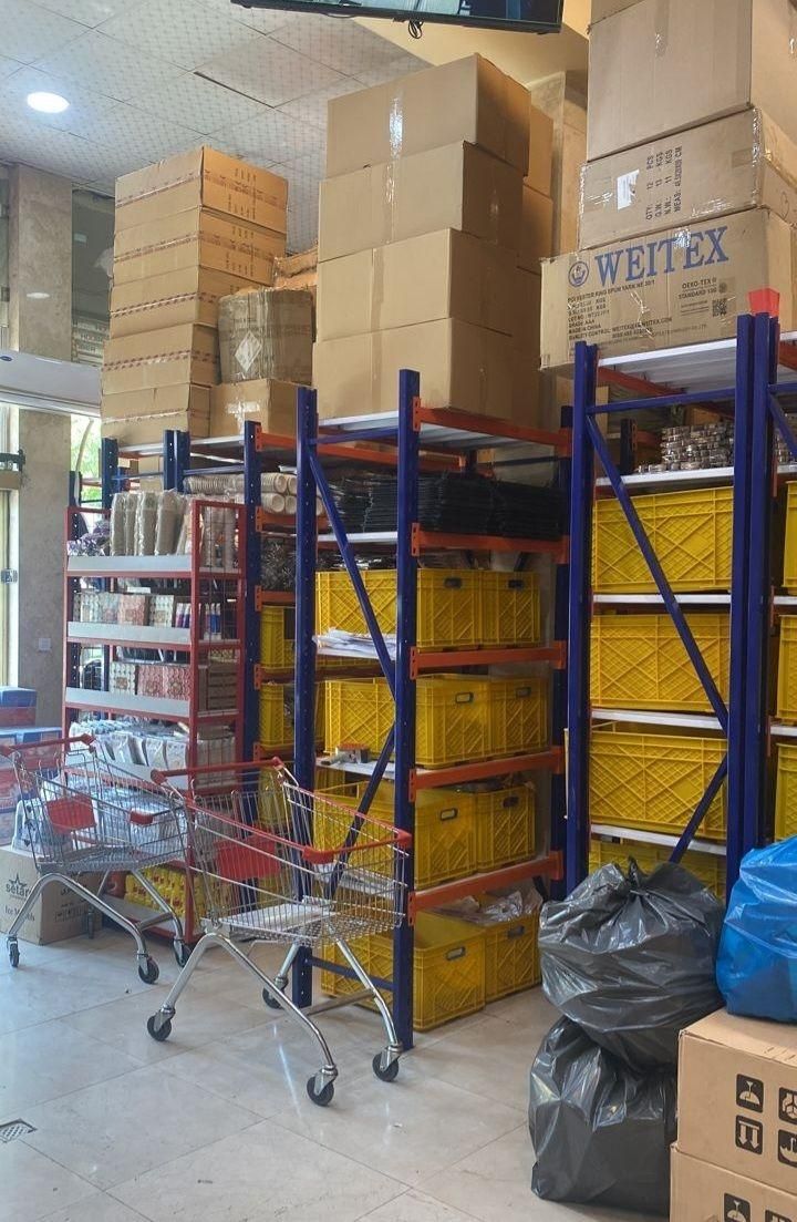 قفسه پایه ابی|فروشگاه و مغازه|شهریار, |دیوار