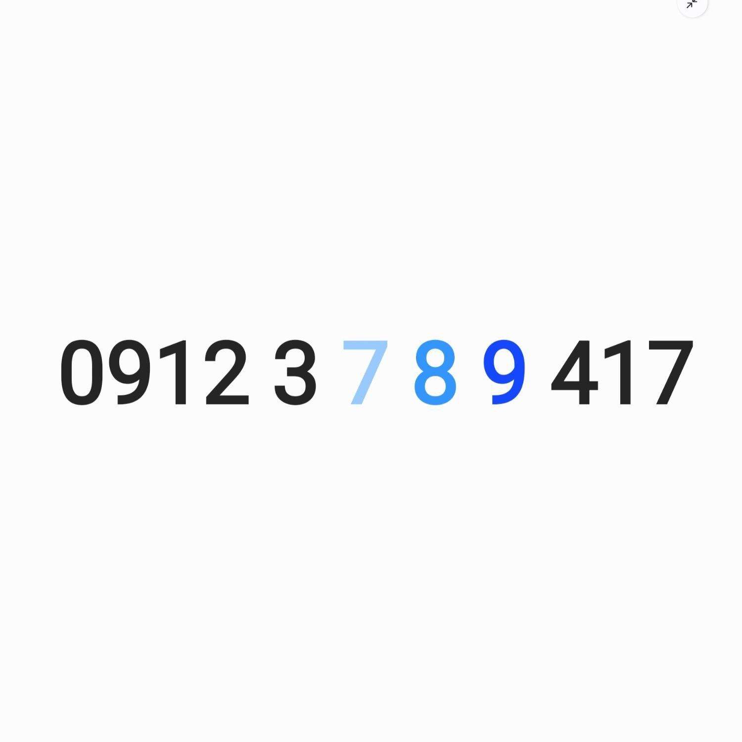 0912-3-789-417|سیم‌کارت|تهران, دزاشیب|دیوار