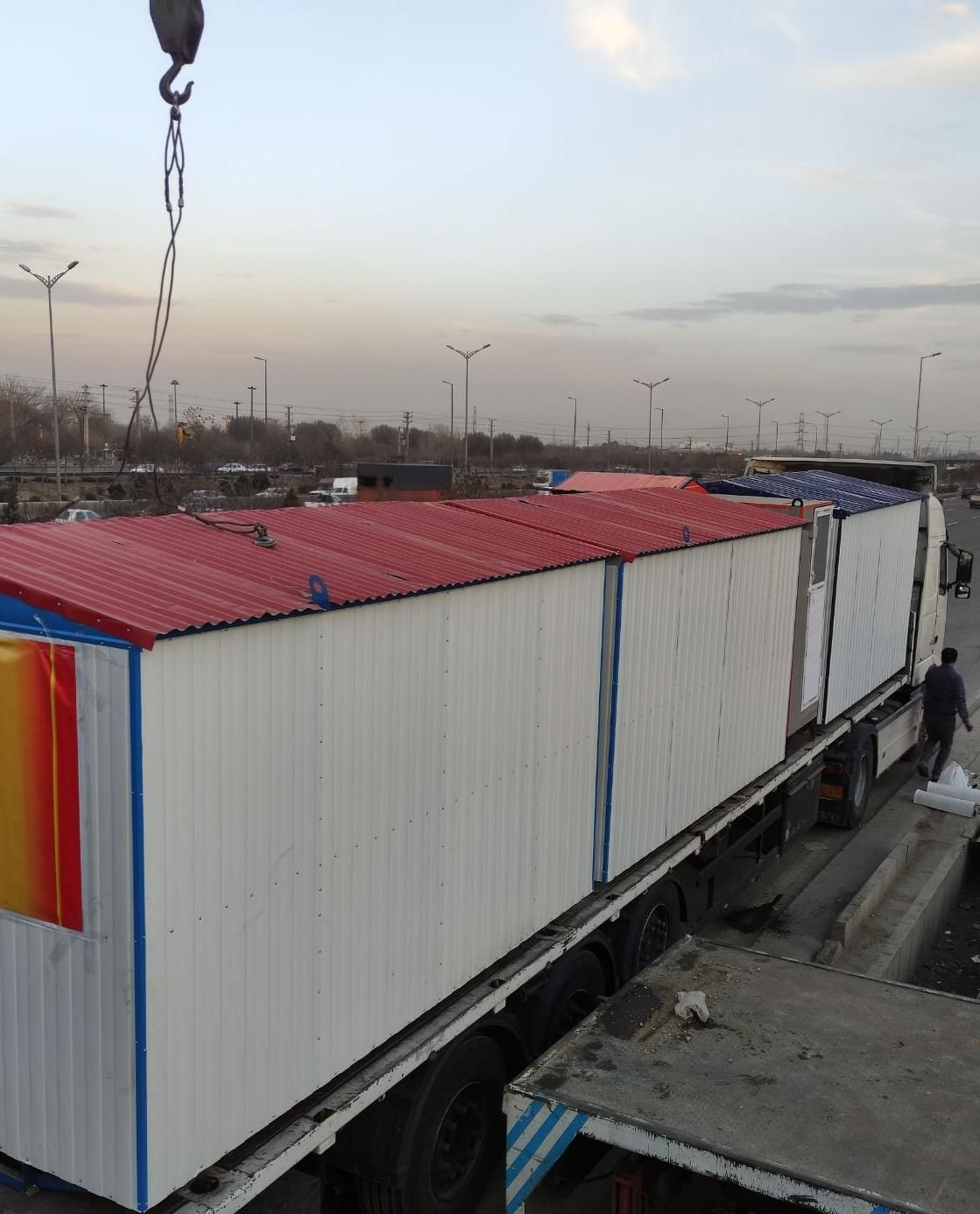 کانکس تجهیز کارگاه،اسکان،نگهبانی،ویلایی،سرویس حمام|مصالح و تجهیزات ساختمان|تهران, یافت آباد جنوبی|دیوار