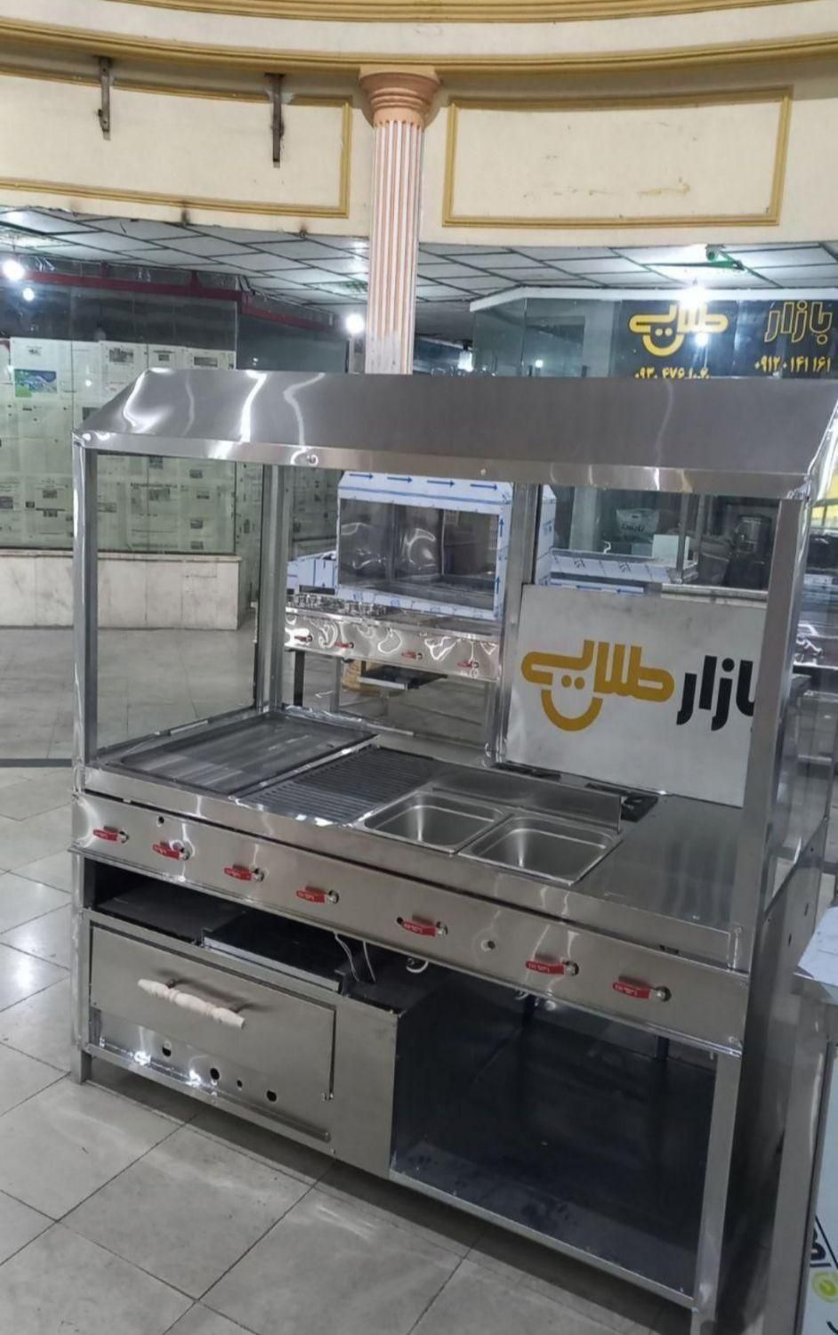 فر ساندویچی مرکب انواع اجاق ساندویچ صنعتی فلافل|کافی‌شاپ و رستوران|تهران, بیسیم|دیوار