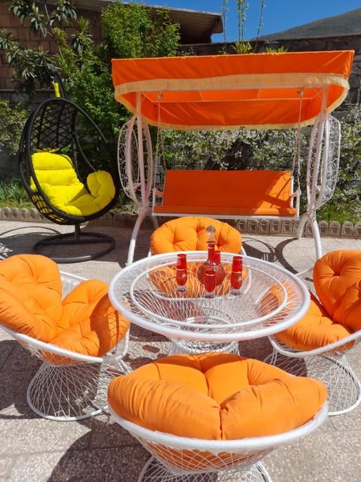 تاب باغی ویلایی طرح گلبرگ صندلی مبلمان باغی|مبلمان خانگی و میز عسلی|مشکیندشت, |دیوار