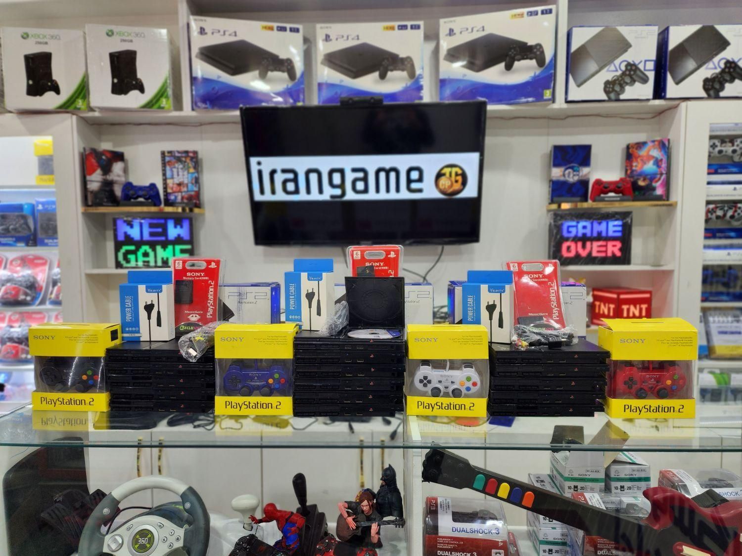 پلی استیشن 2 سری جدید 10 کاره ضمانتی|کنسول، بازی ویدئویی و آنلاین|مشهد, طبرسی شمالی|دیوار