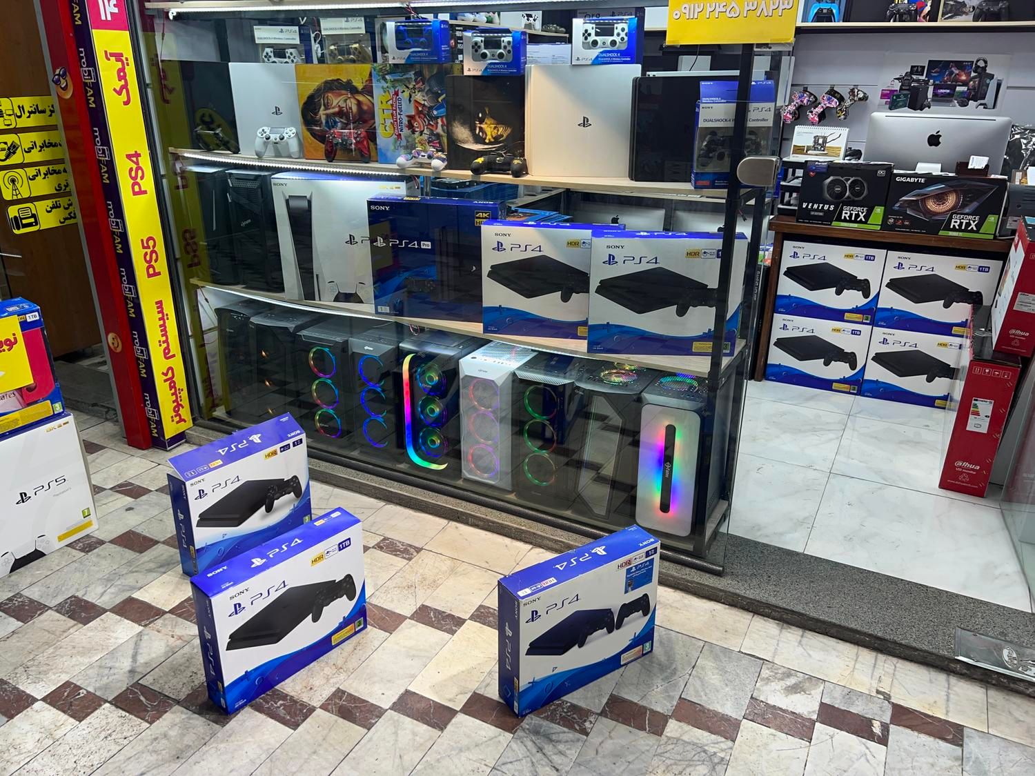 کنسول پلی استیشن ps4 سونی 4 ضمانت فروشگاهی|کنسول، بازی ویدئویی و آنلاین|تبریز, |دیوار