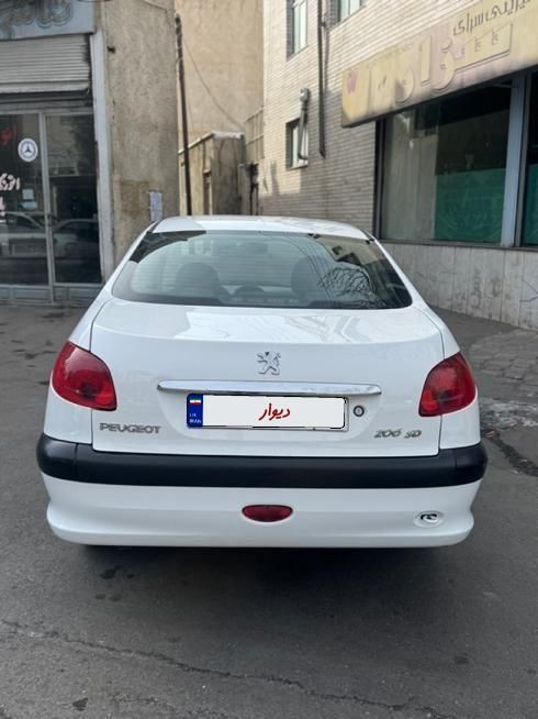 پژو 206 SD V8، مدل ۱۳۹۰|خودرو سواری و وانت|تبریز, |دیوار