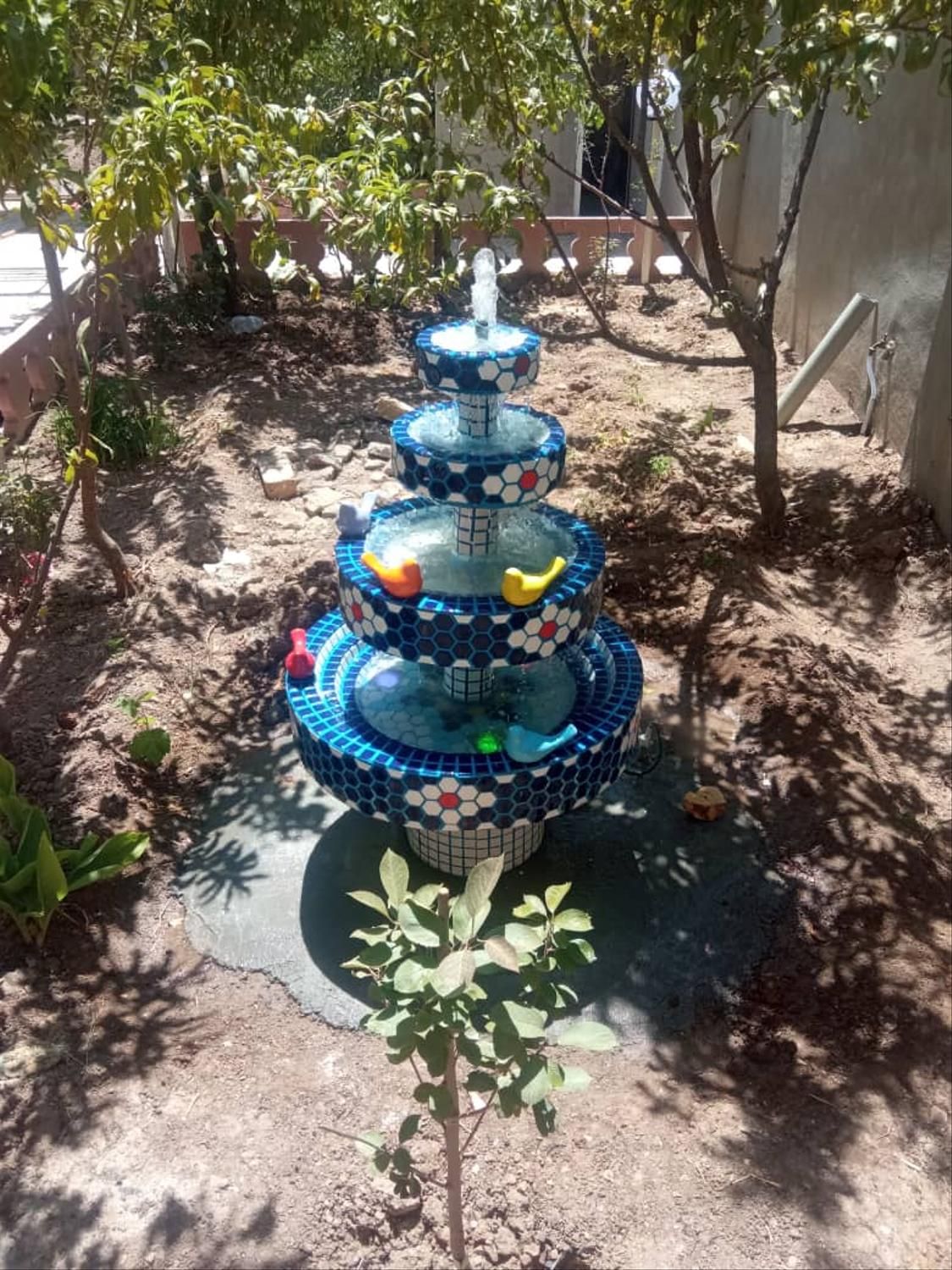 حوض و آبنما سنتی مجلل|مصالح و تجهیزات ساختمان|قم, کوه سفید|دیوار