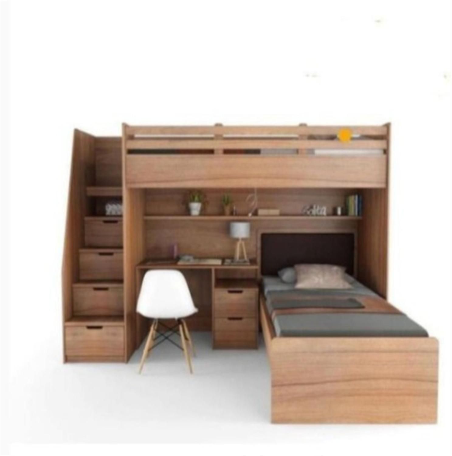 تختخواب دو طبقه مدل ارشیا|تخت و سرویس خواب|دزفول, |دیوار