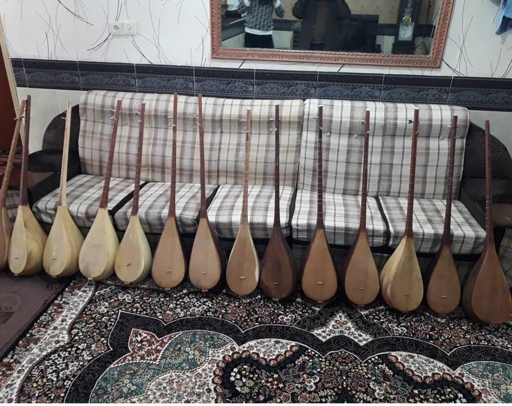 دوتارهای موجودی|سازهای سنتی|بجنورد, |دیوار