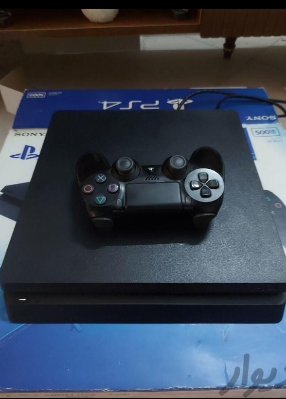 ps4 slim 500G.(پی اس فور اسلیم 500 گیگ)|کنسول، بازی ویدئویی و آنلاین|بومهن, |دیوار