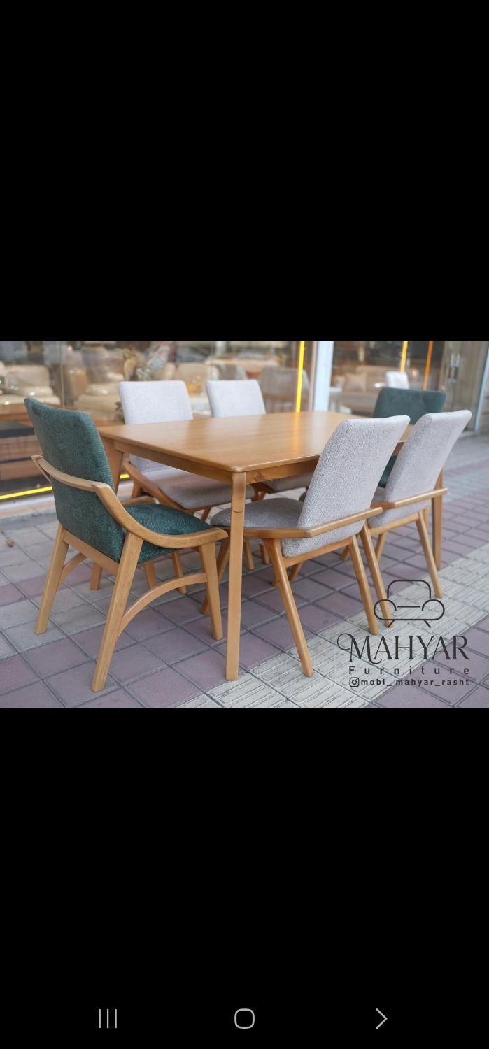 میز ناهارخوری|میز و صندلی غذاخوری|رشت, رودبارتان|دیوار